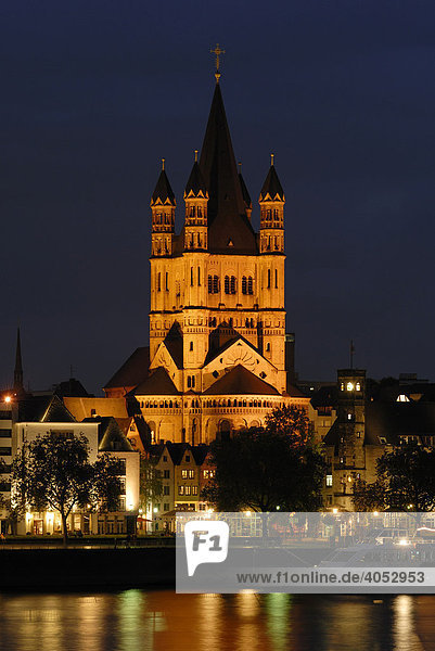 Groß Sankt Martin  Köln  Nordrhein-Westfalen  Deutschland  Europa