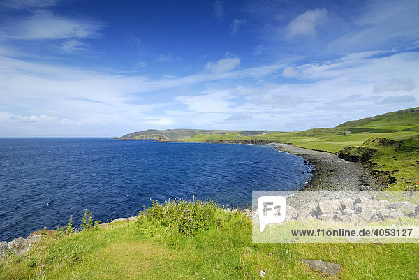 Bucht von Lub Score  Isle of Skye  Schottland  Großbritannien  Europa