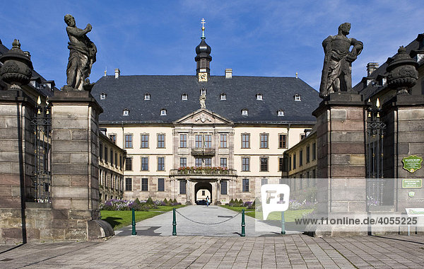 Stadtschloss  die Residenz der Fuldaer Fürstbischöfe  Fulda  Hessen  Deutschland  Europa