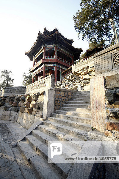 Tempel  Sommerpalast  Peking  China  Asien