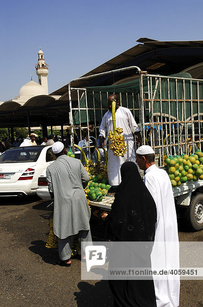 Markt in Deira  Dubai  Vereinigte Arabische Emirate  Naher Osten
