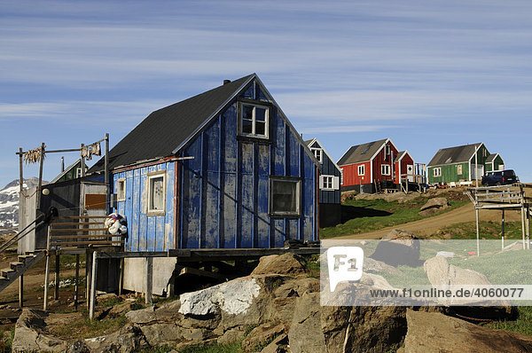 Ortschaft Tasiilaq  Ammassalik  Ostgrönland  Grönland