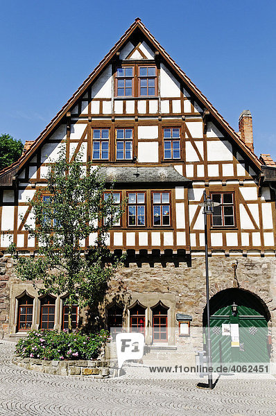 Fachwerkhaus  Eisenach  Thüringen  Deutschland  Europa