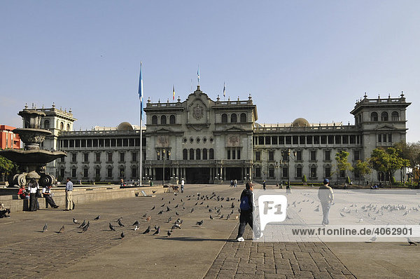 National Palace  Parque Central  Guatemala City  Guatemala  Central America