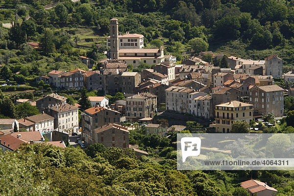 Bergdorf Vico  Korsika  Frankreich  Europa