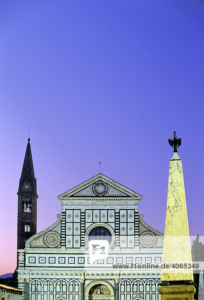 Basilika Santa Maria Novella  Florenz  Firenze  Toskana  Italien  Europa