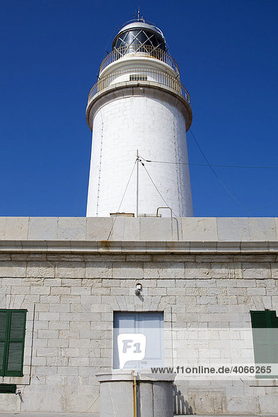 Leuchtturm am Cap Formentor  Mallorca  Balearen  Spanien  Europa