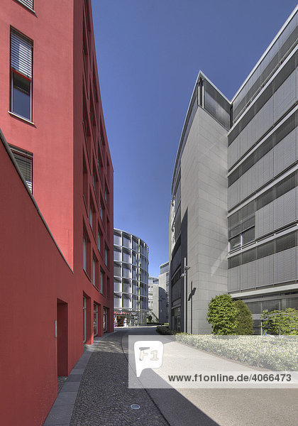 Moderne Architektur  Theresienhöhe München  Bayern  Deutschland  Europa