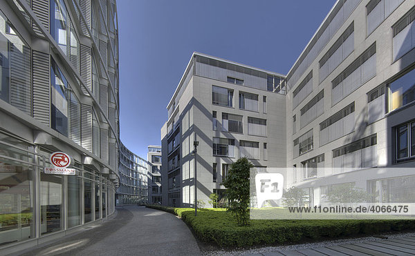 Moderne Architektur  Theresienhöhe München  Bayern  Deutschland  Europa