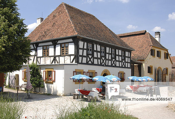 Bauernhofmuseum in Bad Windsheim  Franken  Bayern  Deutschland  Europa