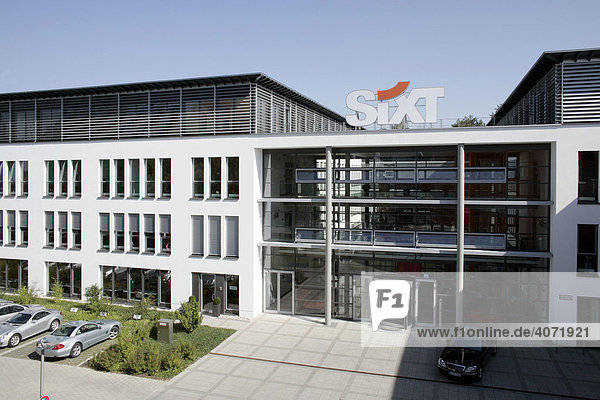 Firmenzentrale der Sixt AG  Pullach  Bayern  Deutschland  Europa