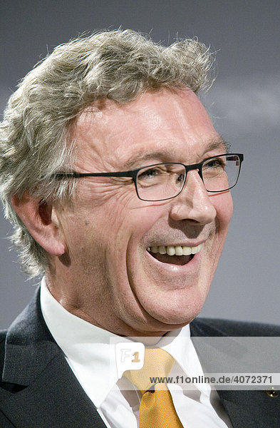 Wolfgang Mayrhuber  Vorstandsvorsitzender der Lufthansa AG in Passau  Bayern  Deutschland  Europa