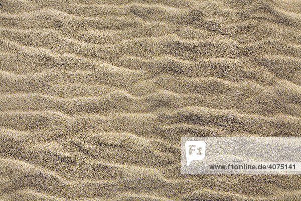 Strukturen im Sand  Strand  Atlantik