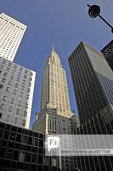 Chrysler Building  Midtown  Manhattan  New York City  USA