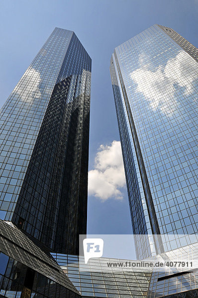 Zentrale der Deutschen Bank Frankfurt Hessen Deutschland Europa