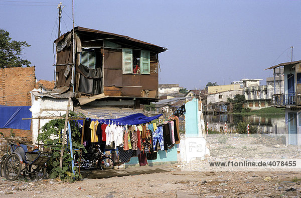 Armenviertel  Ho-Chi-Minh-Stadt  Vietnam  Asien