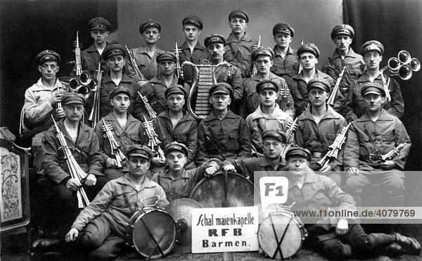 Historische Aufnahme Musikkapelle ca. 1920