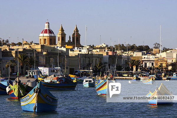 Im Hafen von Marsaxlokk  Malta