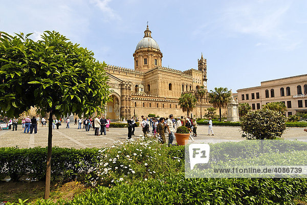 Cathedral Maria Santissima Assunta Palermo Sicily Italy
