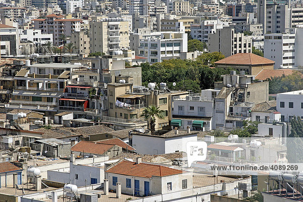 Dächer in Nikosia  Zypern