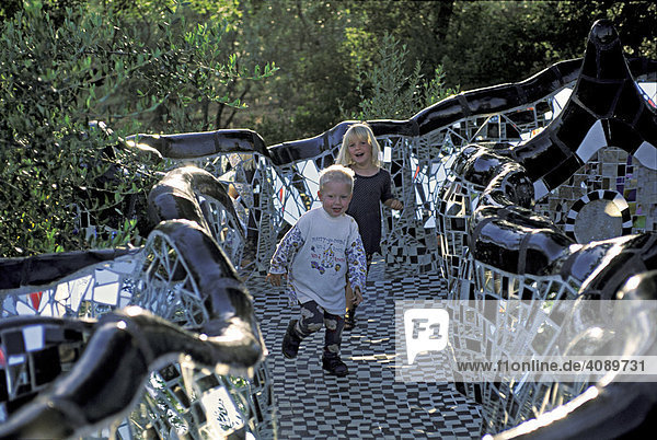 Der Tarot Garten Von Niki De Saint Phalle Capalbio Provincia De