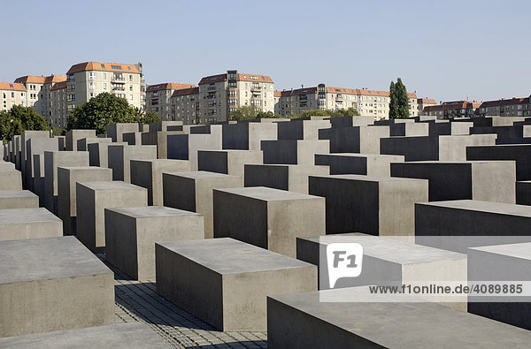 Denkmal Holocaust Jüdisches Mahnmal  Berlin  Deutschland