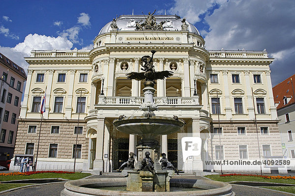 Old Slovak National Theatre building Bratislava Slovakia