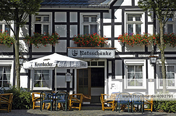 Ratsschänke Brilon NRW Nordrhein Westfalen Deutschland