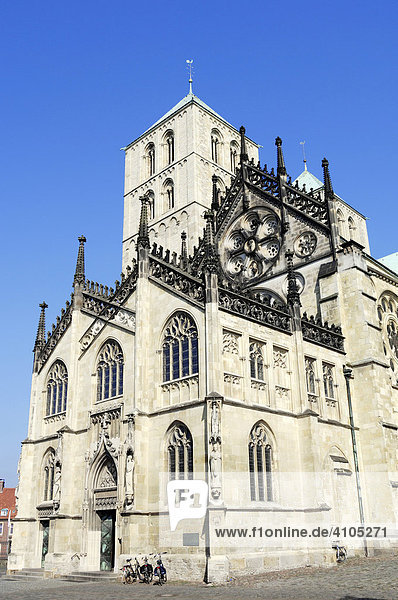 St.-Paulus-Dom  Kathedrale  Münster  Nordrhein-Westfalen  Deutschland  Europa
