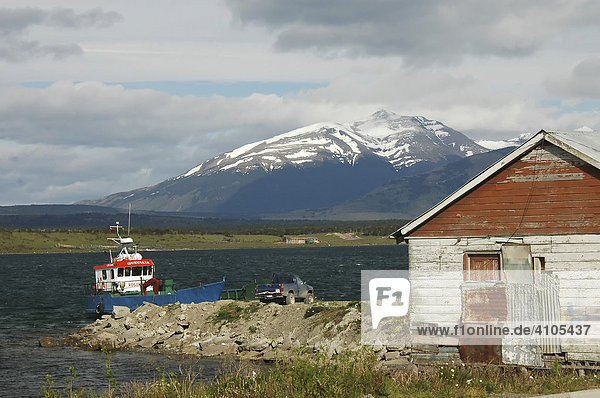 Impression from Puerto Natales  Patagonia  Chile