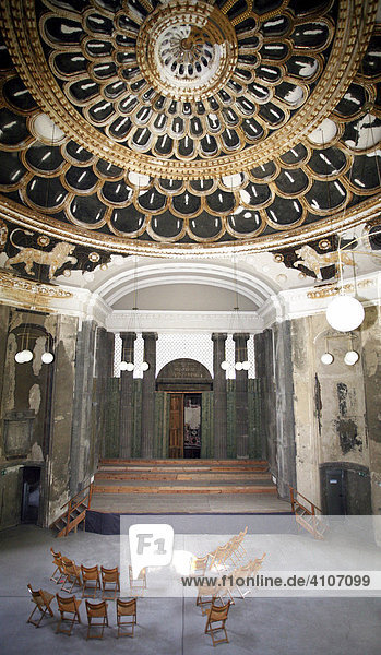 Innenraum der Synagoge  Görlitz  Sachsen  Deutschland  Europa