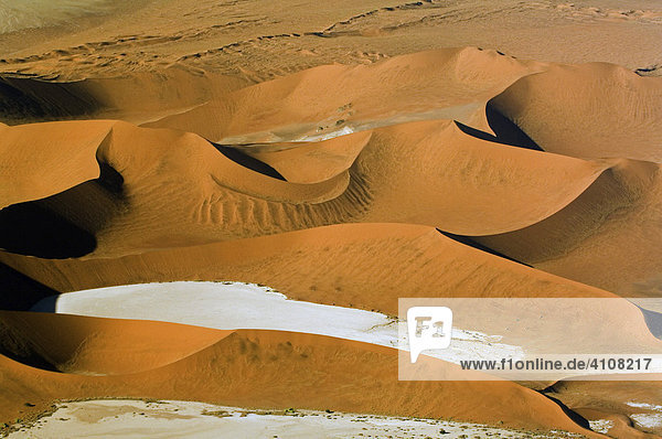 Aerial view of the Deadvlei  Namibia  Africa