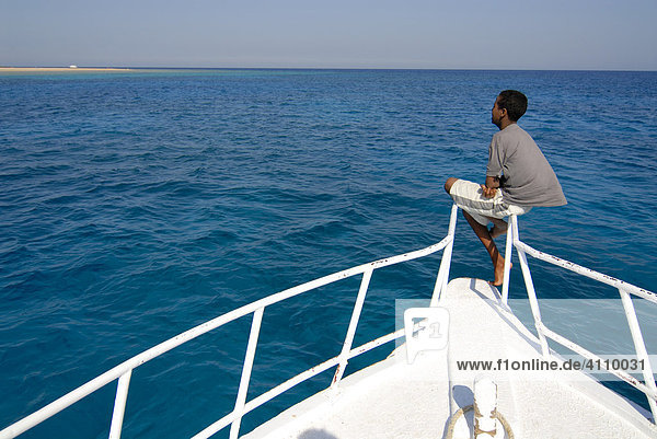 Schiffsfahrt bei Safaga  Ägypten  Afrika