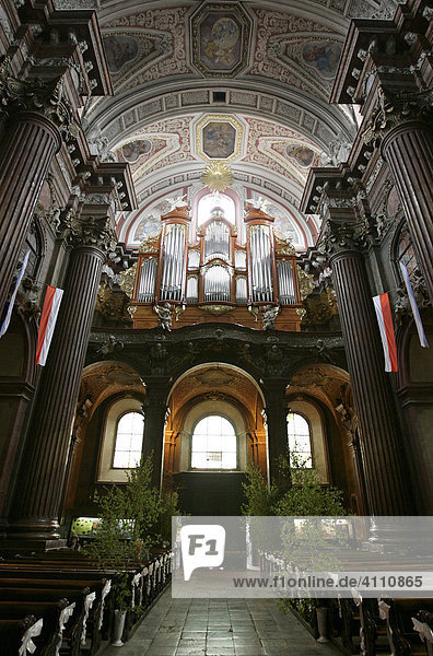 Stadtpfarrkirche des hl. Stanislaus in Posen (Poznan)  Polen