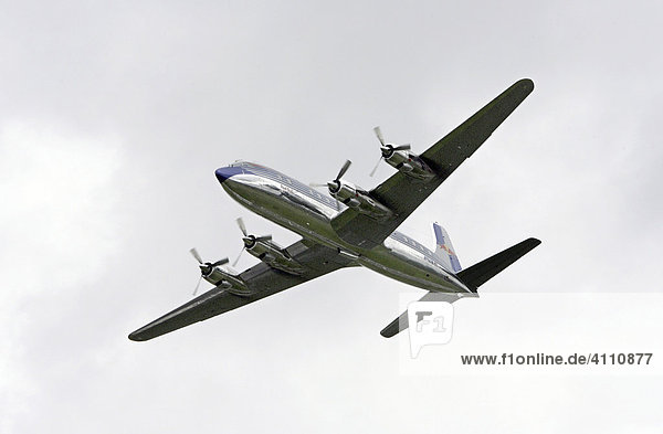 DC-6B Propellerflugzeug