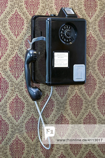 Old payphone