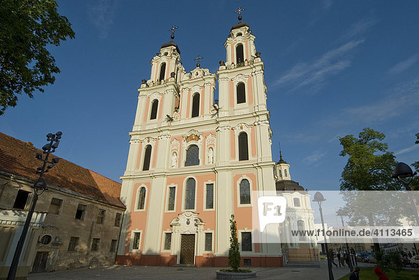 Katharinenkirche  Wilna  Vilnius  Litauen