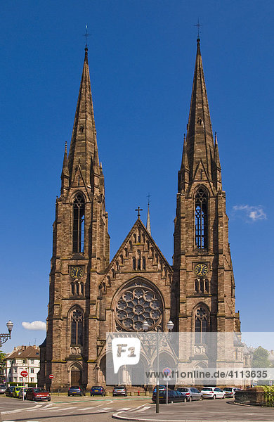Kathedrale Peter und Paul  Straßburg  Elsaß  Frankreich