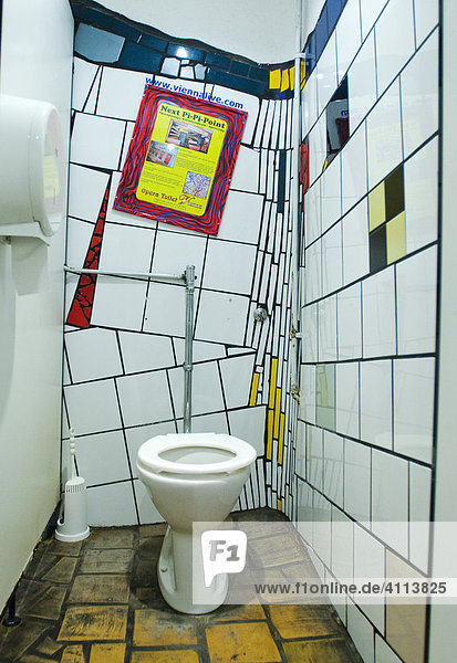 Toilet of Modern Art  Friedensreich Hundertwasser  Wien  Österreich