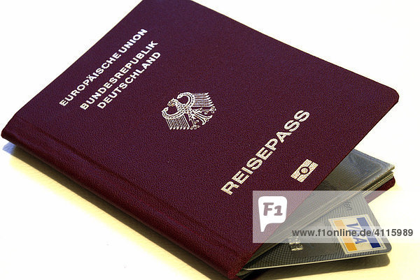 Was Brauche Ich Für Reisepass Deutscher Reisepass mit Biometrischem Chip ePass und Kreditkarte