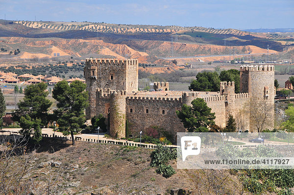 Burg Castillo de San Servando  Toledo  Spanien