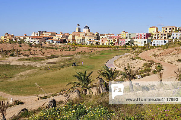 Real de Faula Golf Club  bei Benidorm  Costa Blanca  Spanien