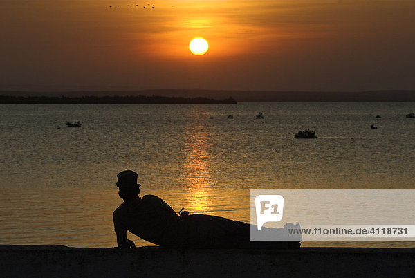 Sunset at Ibo Island  Quirimbas islands  Mozambique  Africa