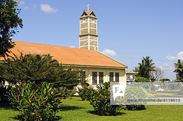 Kirche von La Fortuna  Costa Rica  Mittelamerika