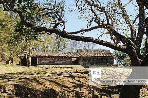 La Casona Museum und Denkmal im Santa Rosa Nationalpark Costa Rica Mittelamerika