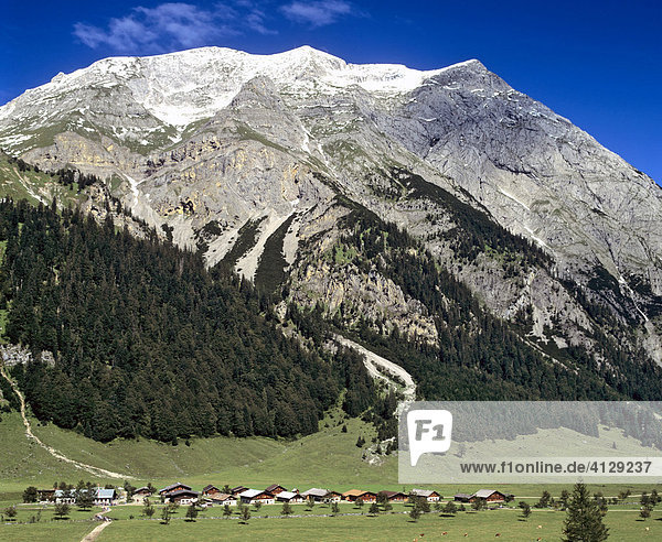 Eng  Engalm  Gamsjoch  Grosser Ahornboden  Karwendel  Tyrol  Austria