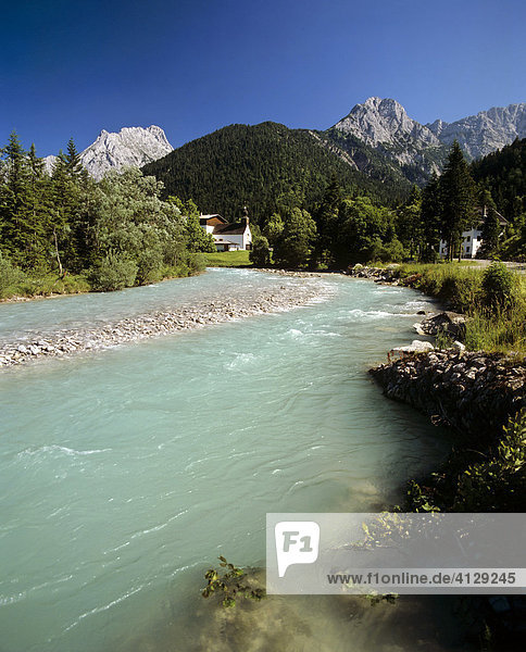 Rißbach  Hinterriß  Risser Falk und Torspitze  Karwendel  Tirol  Österreich