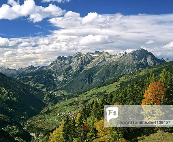 Gachenblick  Fliess  Lechtal Alps  Oberinntal  Tyrol  Austria