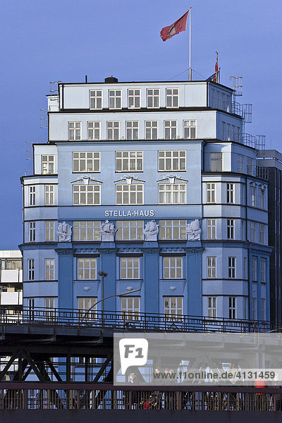 Stellahaus in Hamburg in der Hamburger Altstadt - Hamburg  Deutschland  Europa