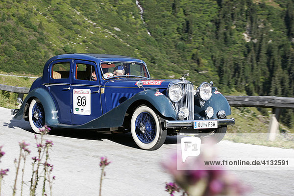 Jaguar SS 2  5 Saloon  Oldtimer  Baujahr 1936  Ennstal-Classic 2007  Österreich